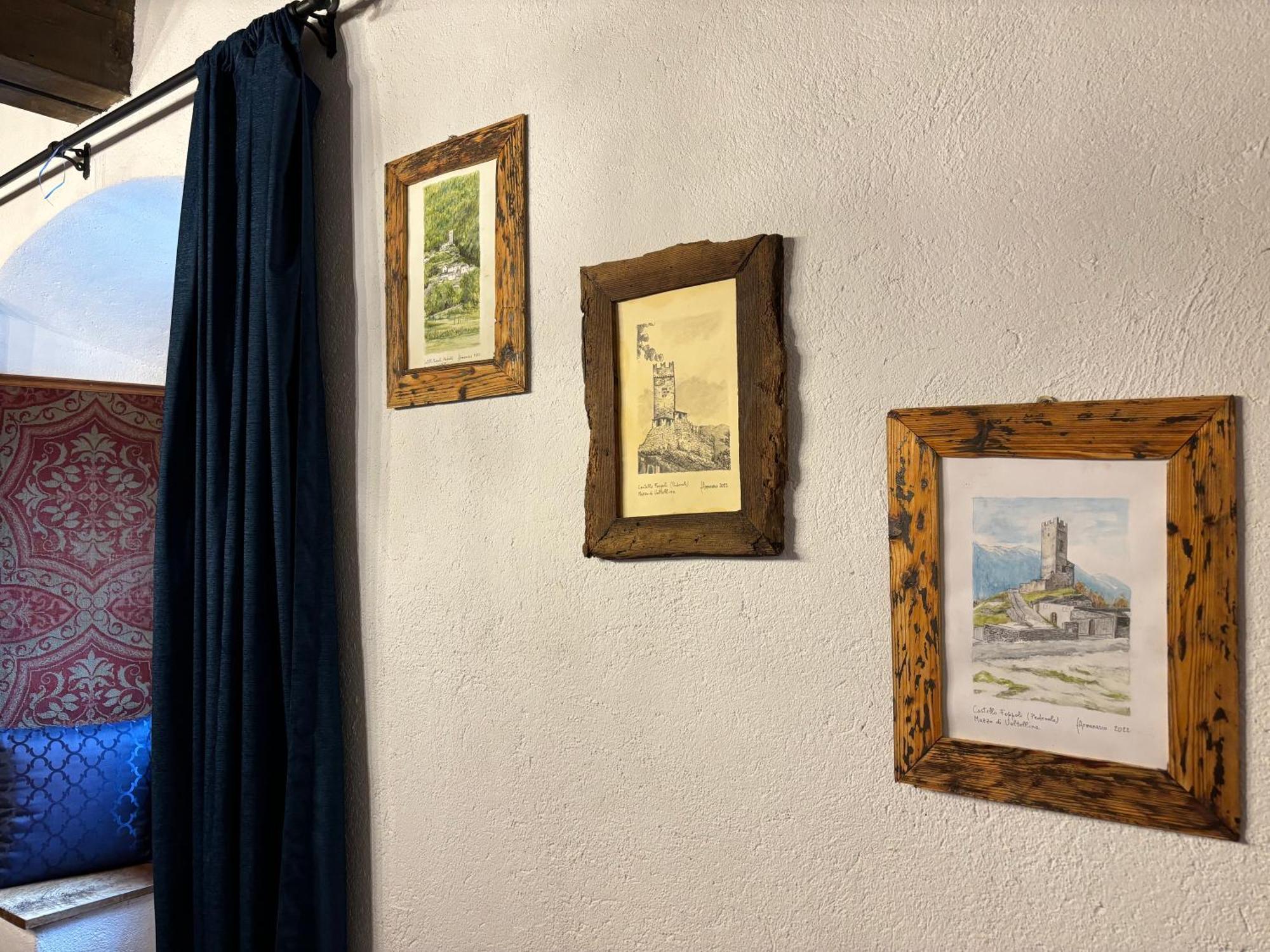 Foppoli Castle, Private 11Th Century Fortress With Panoramic View, Sauna And Hot Tub Overlooking The Valtellina Mazzo di Valtellina Esterno foto